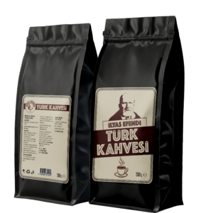 İlyas Efendi Türk Kahvesi, 500 gr | Yoğun Köpüklü, Dengeli Gövdeli Geleneksel Türk Kahvesi